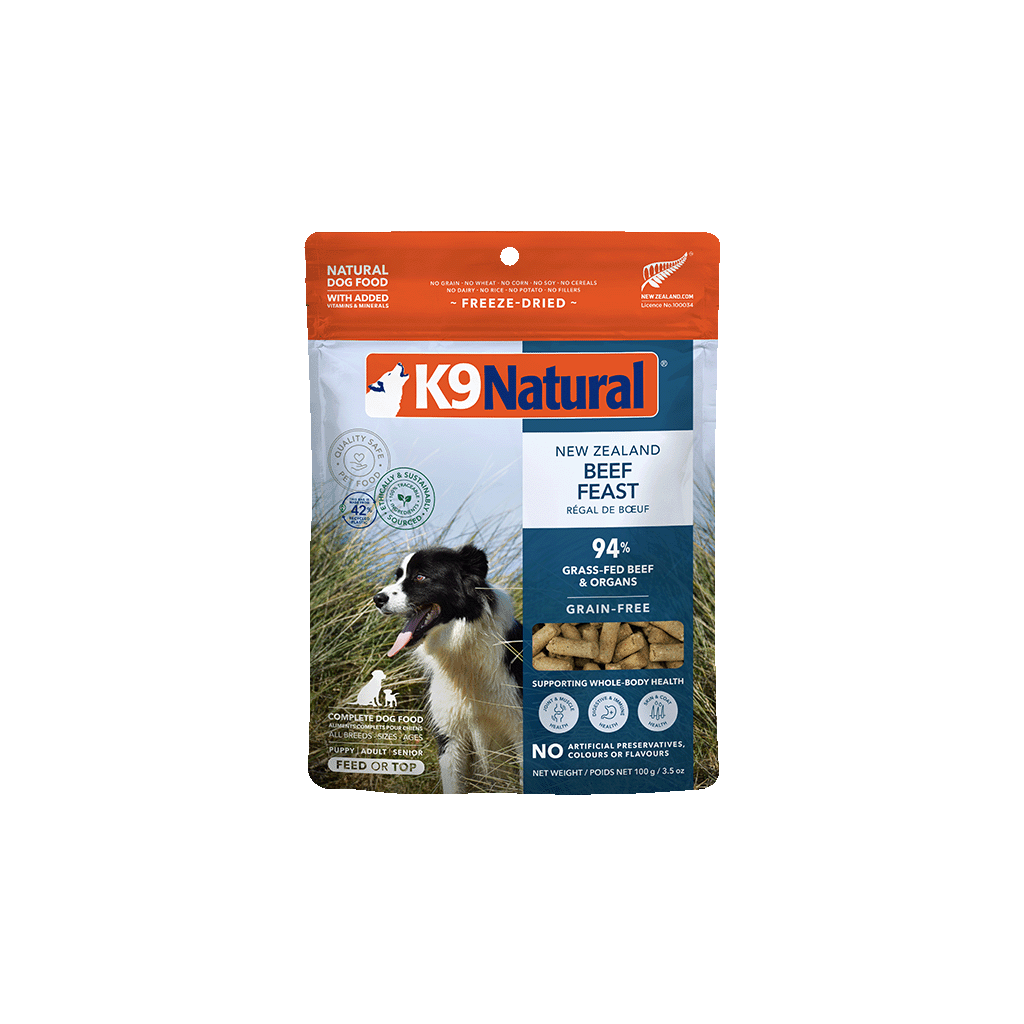 Beef Feast Freeze-Dried Dog Food