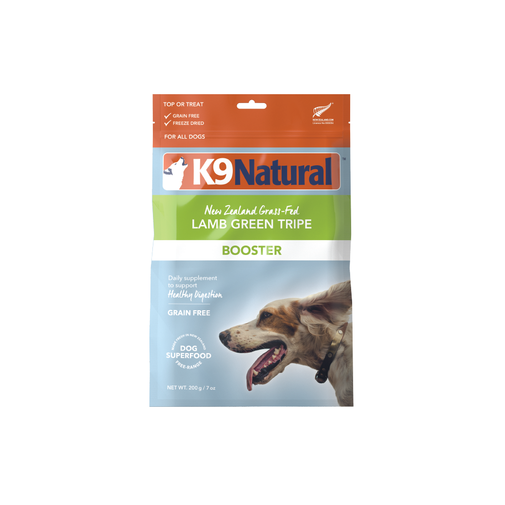 Lamb Green Tripe, Freeze-Dried Booster, Dog Food Supplement