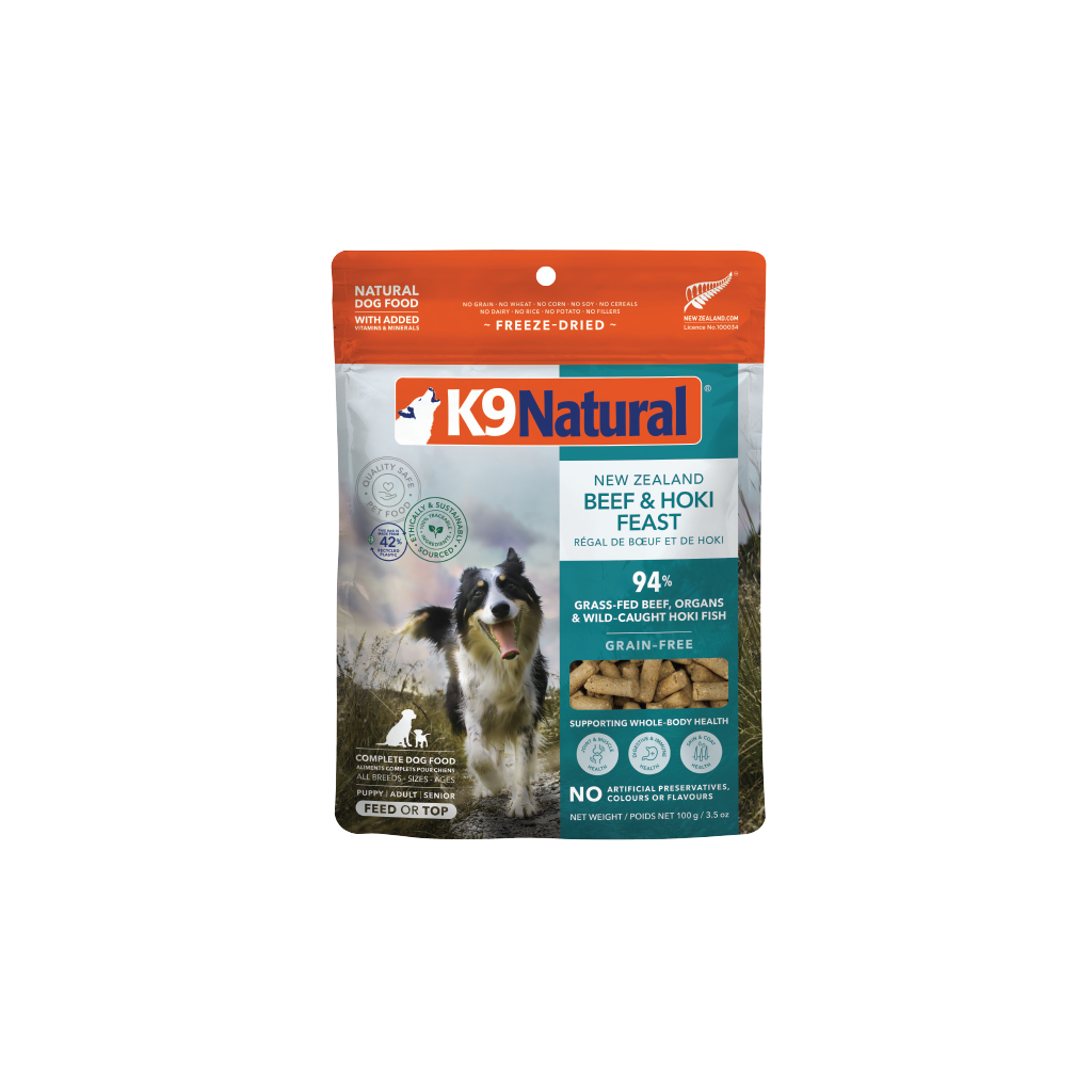 Beef & Hoki Feast Freeze-Dried Dog Food