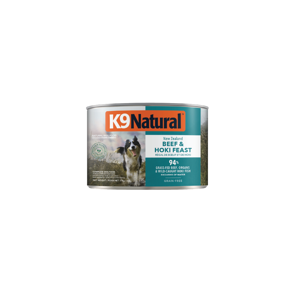 Hoki & Beef Feast Canned Dog Food
