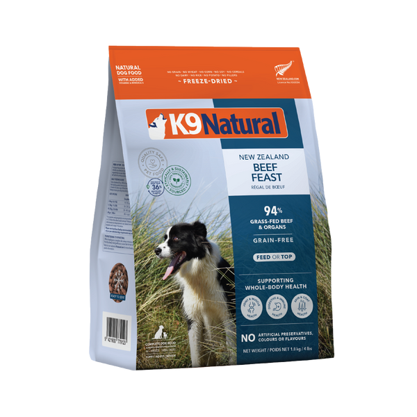 Beef Feast Freeze-Dried Dog Food