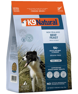 Beef Feast Freeze-Dried Dog Food