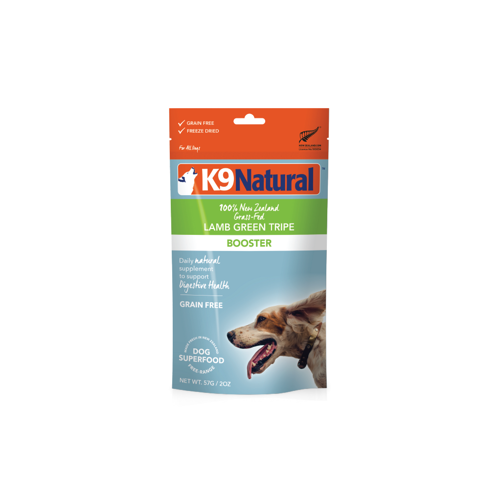 Lamb Green Tripe, Freeze-Dried Booster, Dog Food Supplement