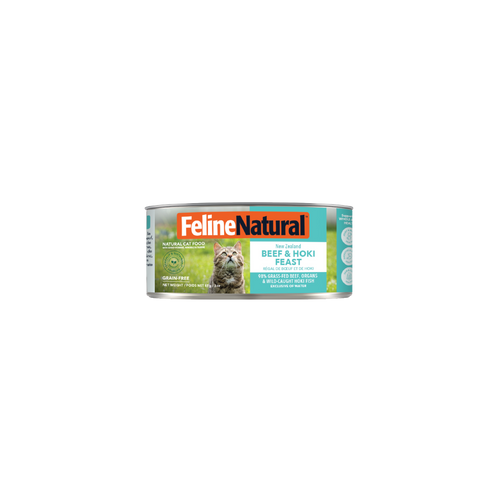 Beef & Hoki Feast Canned Cat Food