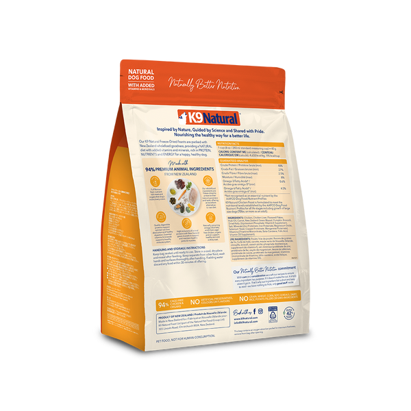 Chicken Feast Freeze-Dried Dog Food