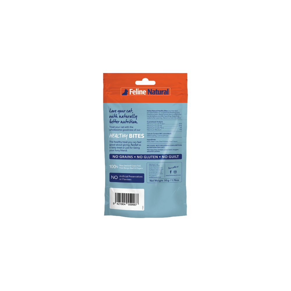 Beef Healthy Bites Cat Treats