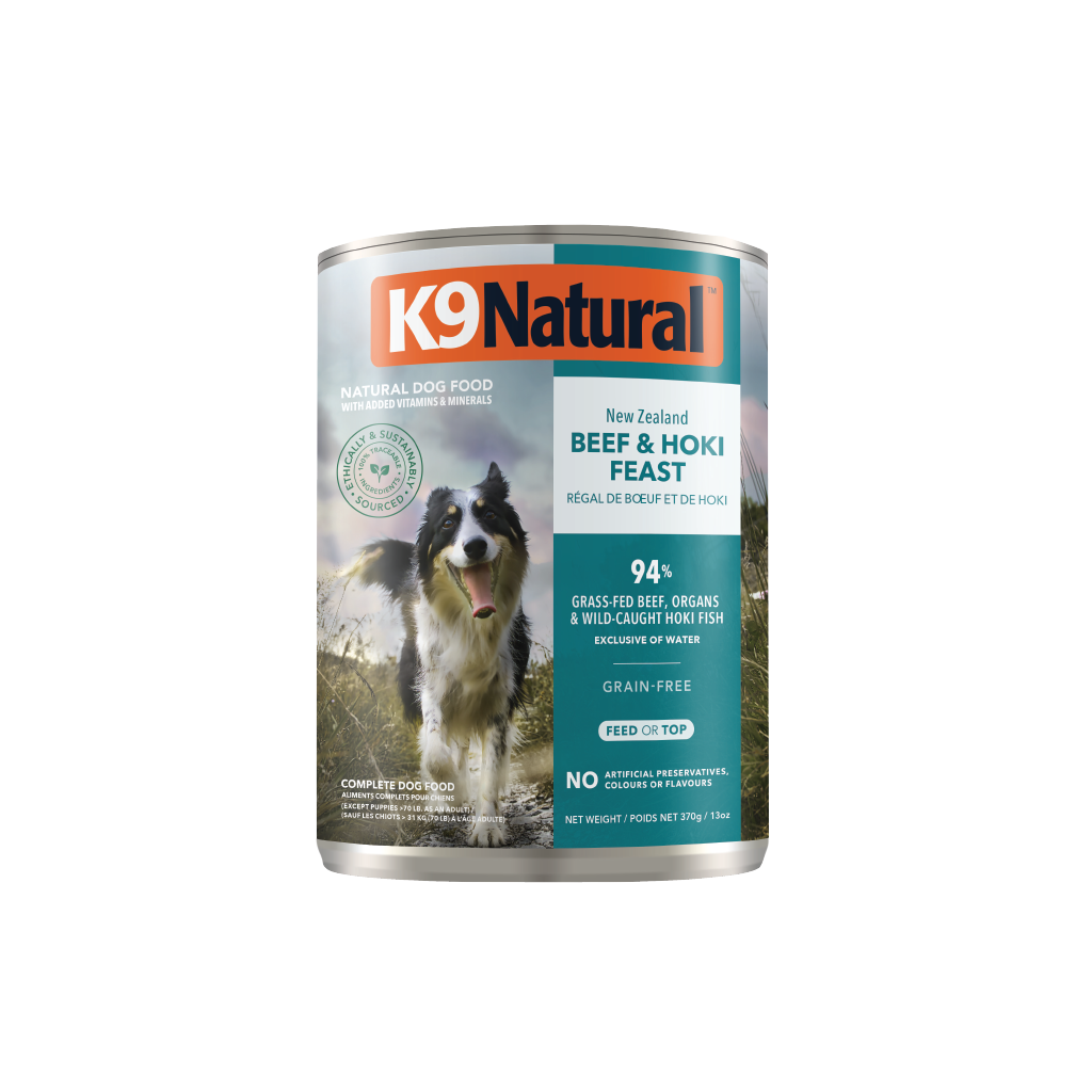 Hoki & Beef Feast Canned Dog Food