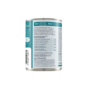 Hoki & Beef Feast Canned Dog Food