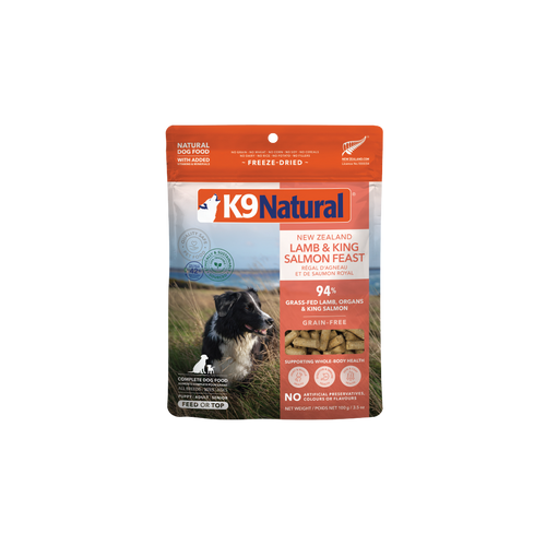 Lamb & King Salmon Feast Freeze-Dried Dog Food