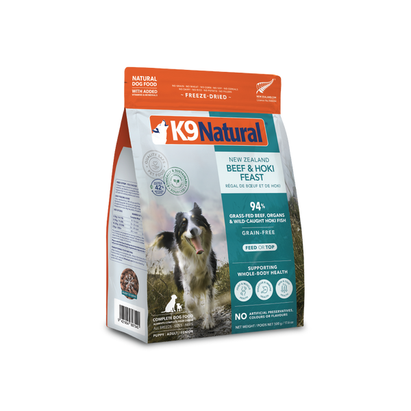 Beef & Hoki Feast Freeze-Dried Dog Food
