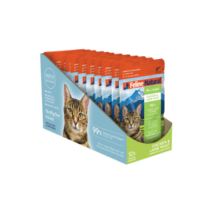 Chicken & Lamb Feast Pouch Cat Food