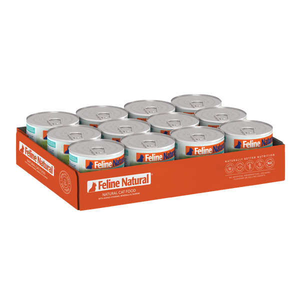 Beef & Hoki Feast Canned Cat Food