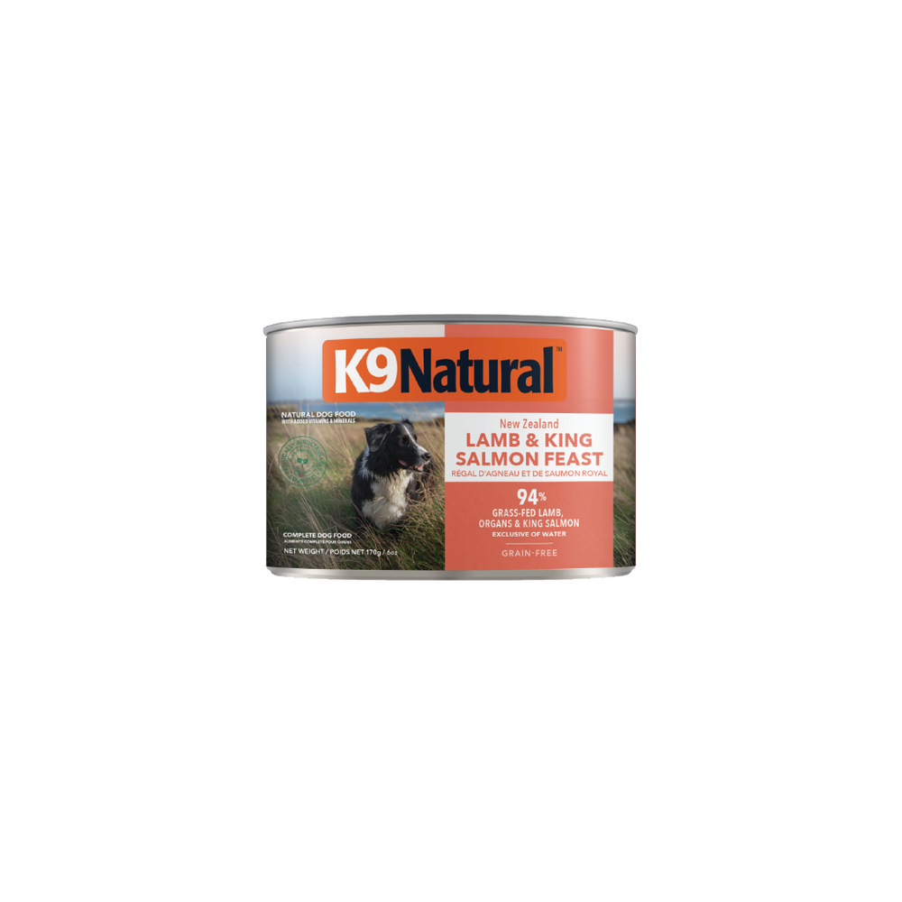 Lamb & King Salmon Feast Canned Dog Food