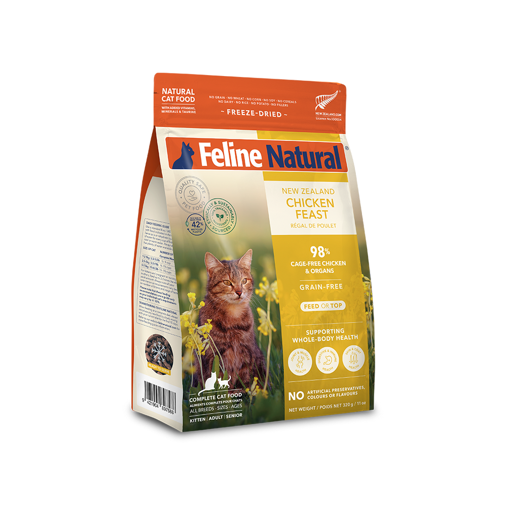 Chicken Feast Freeze-Dried Cat Food