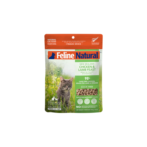 Chicken & Lamb Feast Freeze-Dried Cat Food
